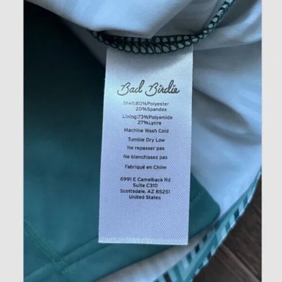 Bad Birdie Core Performance Golf Dress Size S Geometric Athletic Pickleball NWT - Picture 8 of 11
